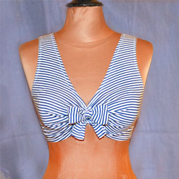 Bikini Top gestreift 